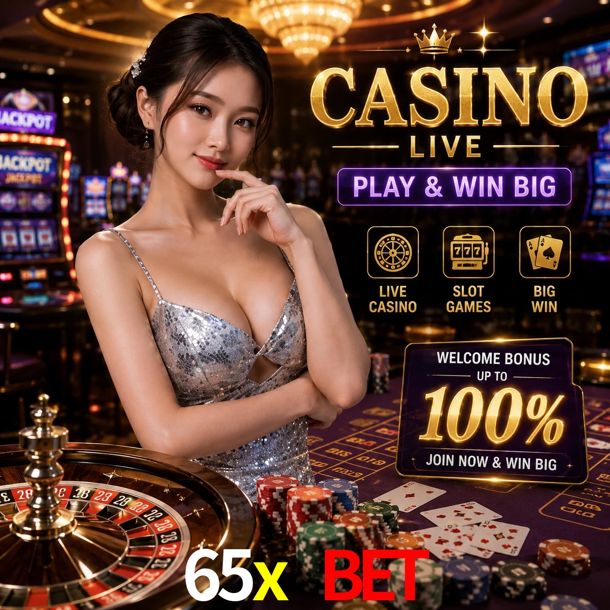 Aplicativo móvel 65x bet para iOS e Android